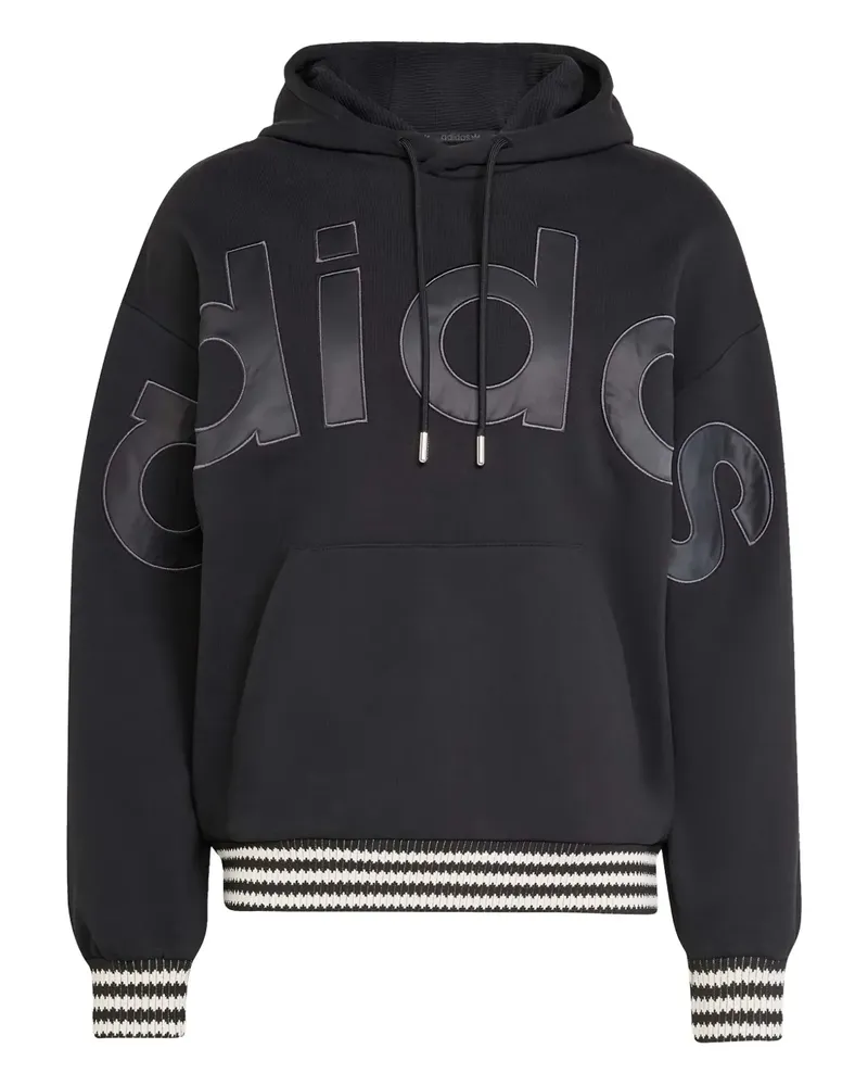 adidas Premium Hoodie - Schwarz Schwarz