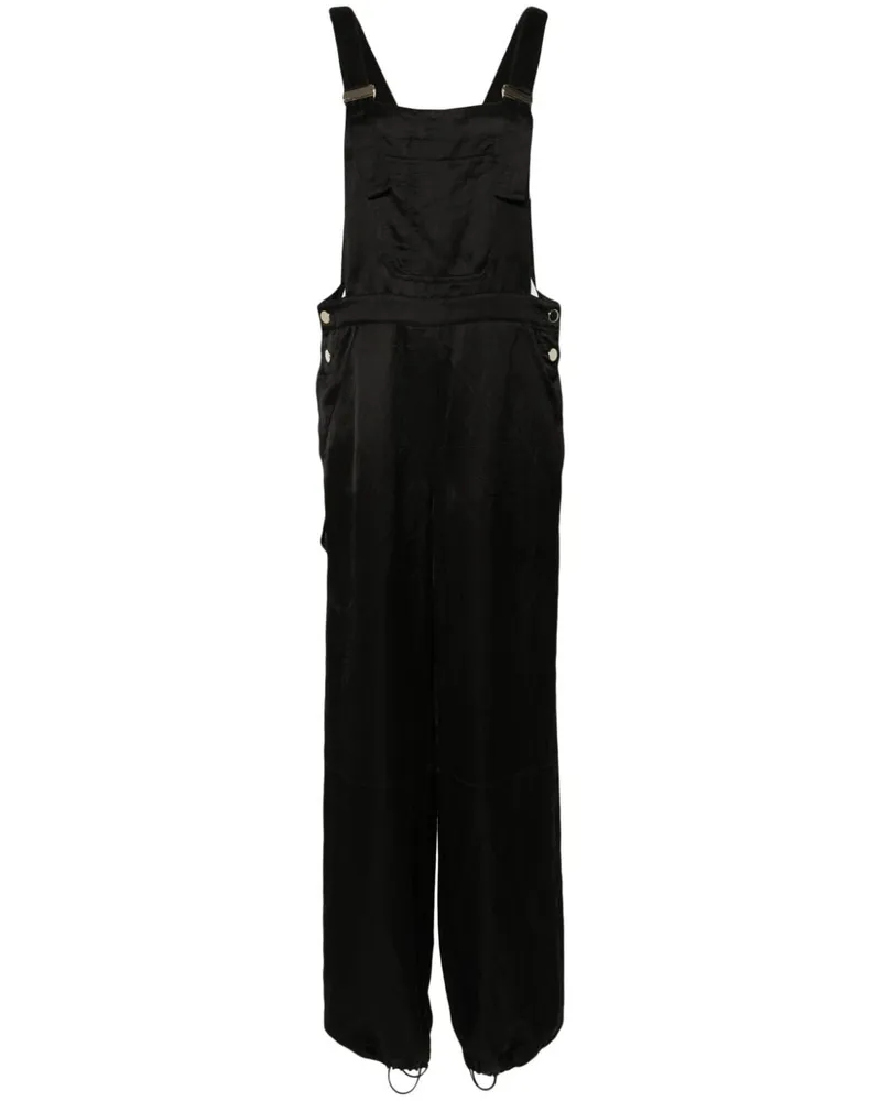 Dorothee Schumacher Jumpsuit mit Kordelzug Schwarz