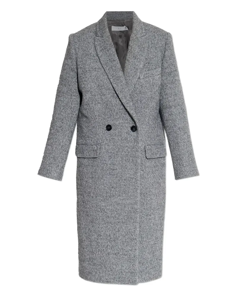 IRO Arianna double-breasted coat - Grau Grau