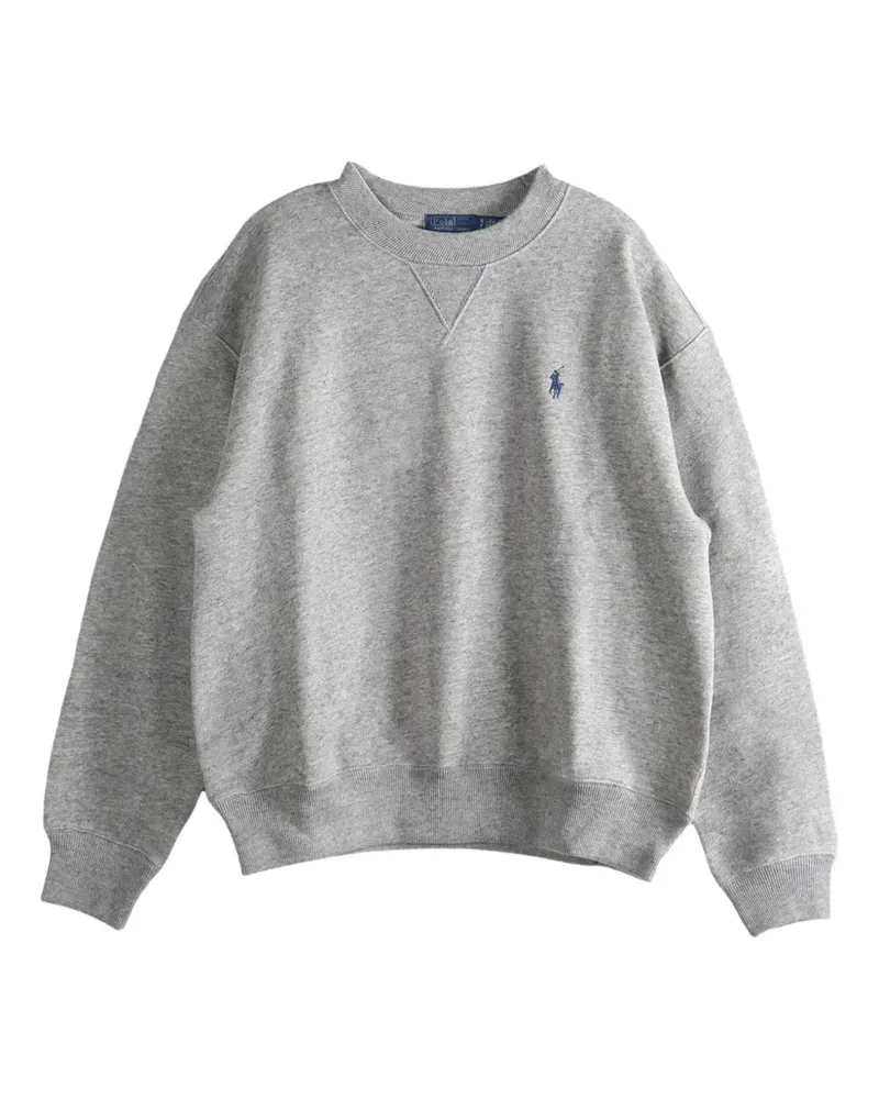 Ralph Lauren Sweatshirt mit Logo-Stickerei - Grau Grau