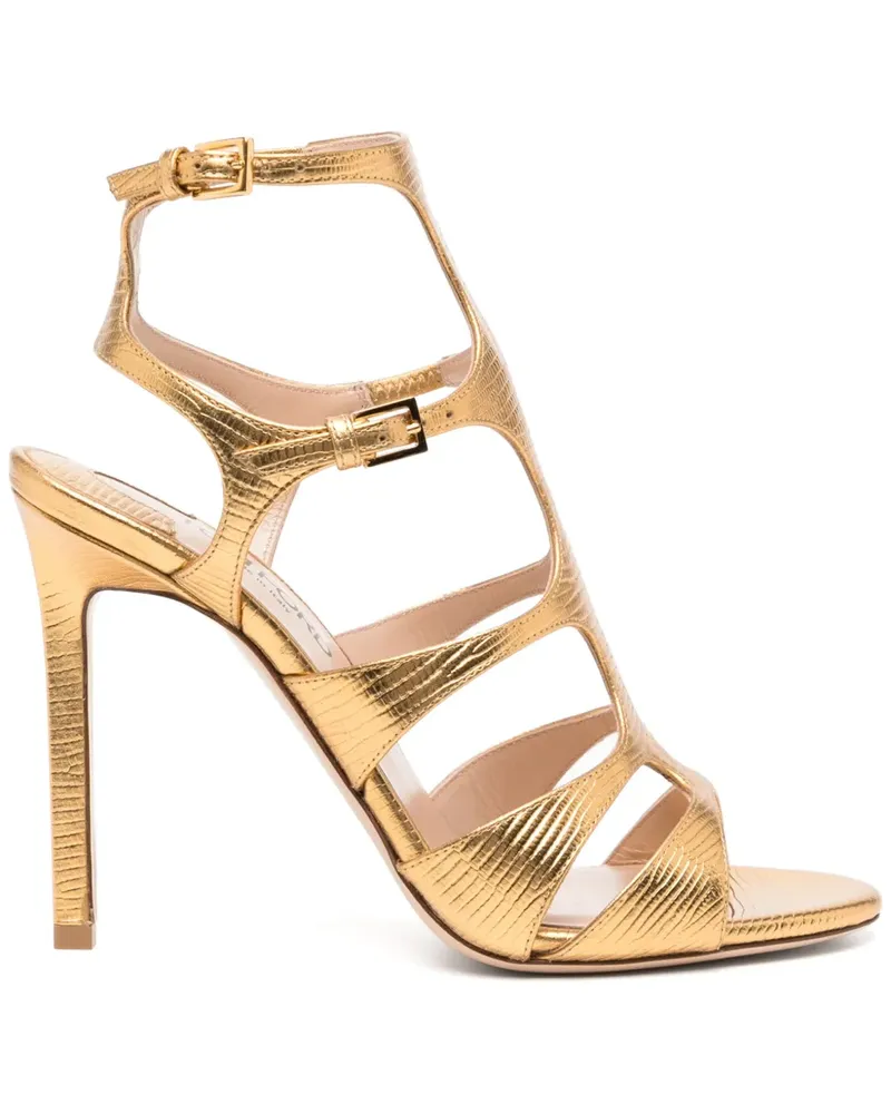 Tom Ford Sandalen aus Leder - Gold Gold