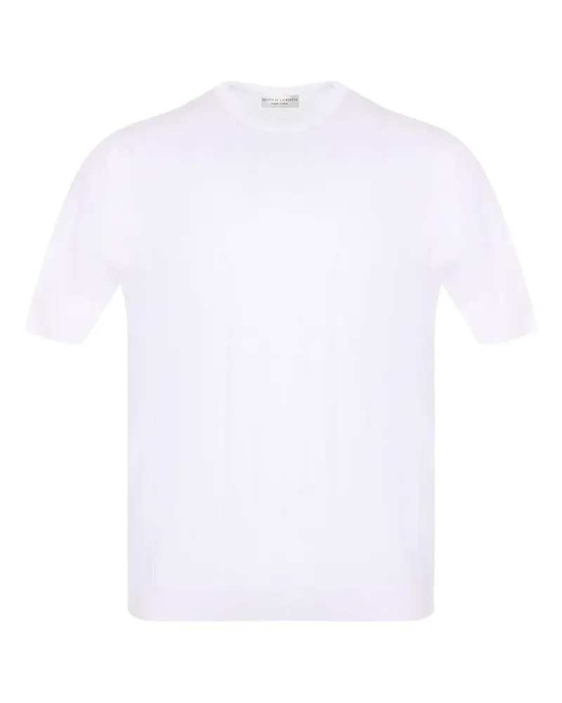 Filippo de Laurentiis Klassisches T-Shirt - Weiß Weiß