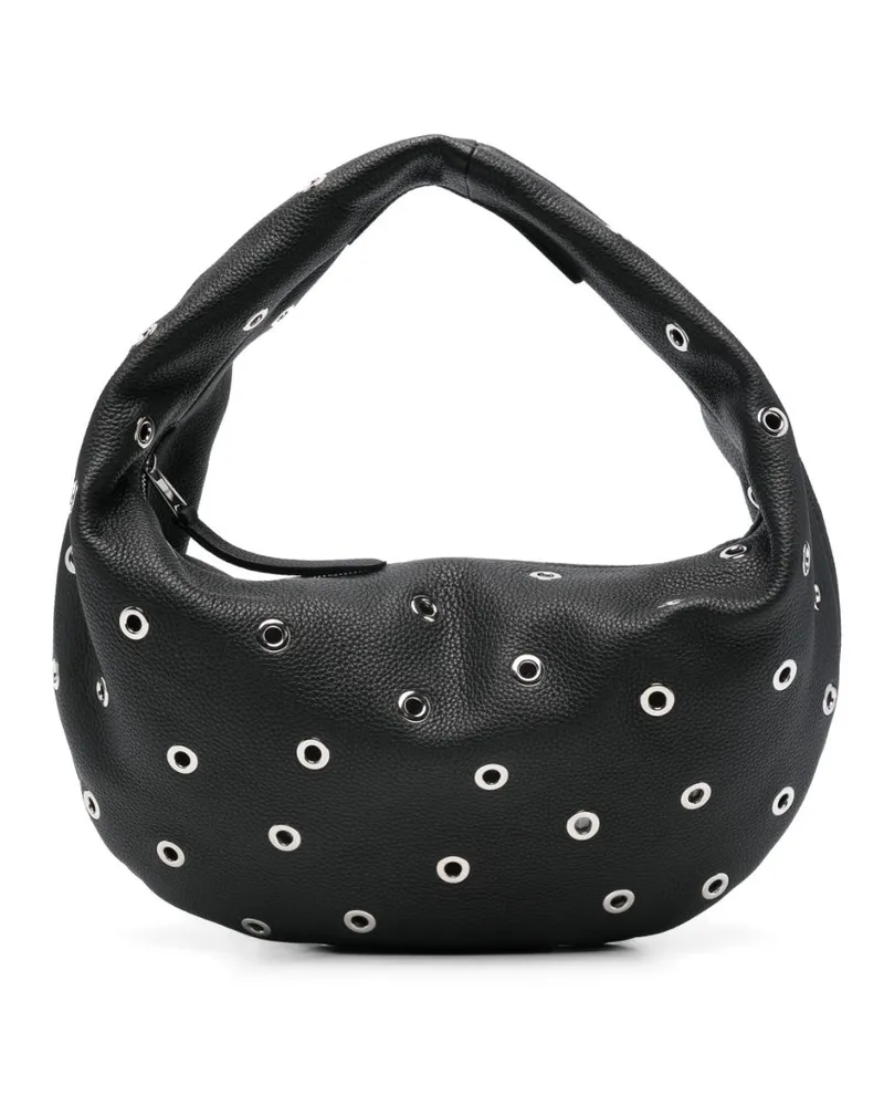 KHAITE Mittelgroße Olivia Schultertasche - Schwarz Schwarz