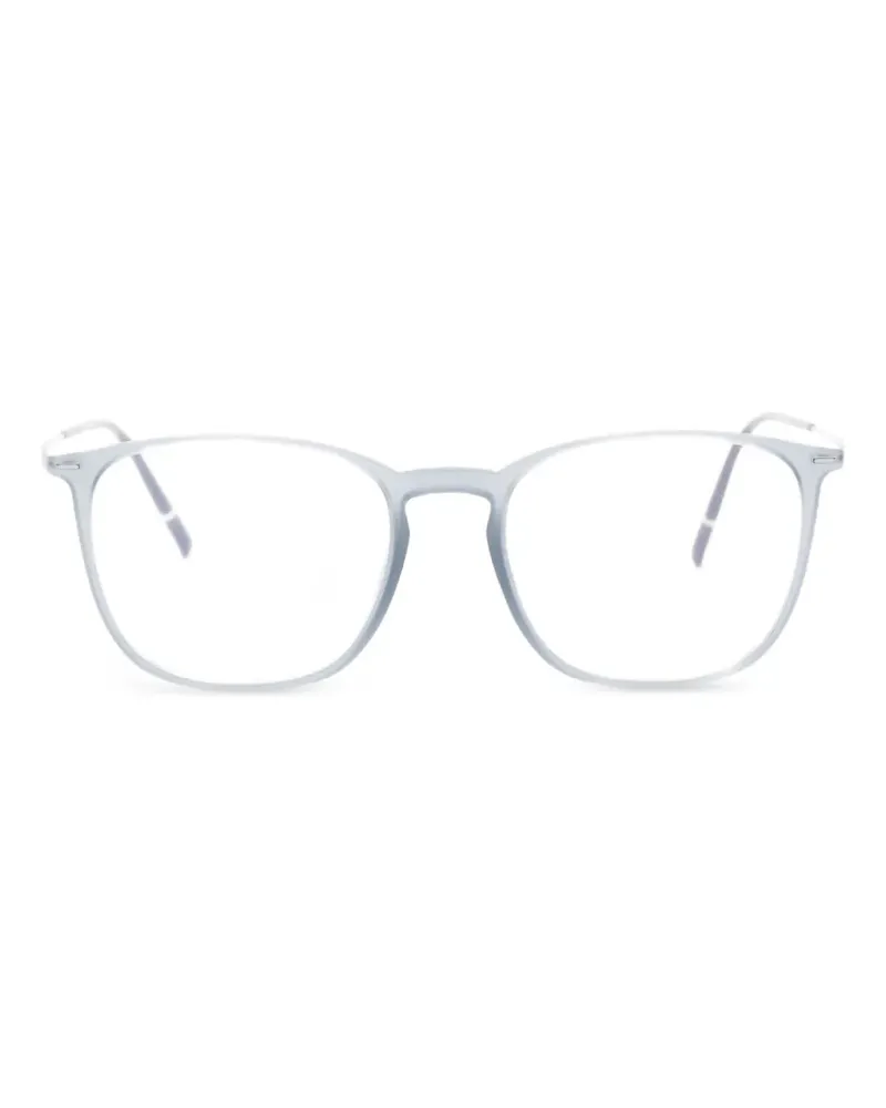 Silhouette square-frame glasses - Grau Grau