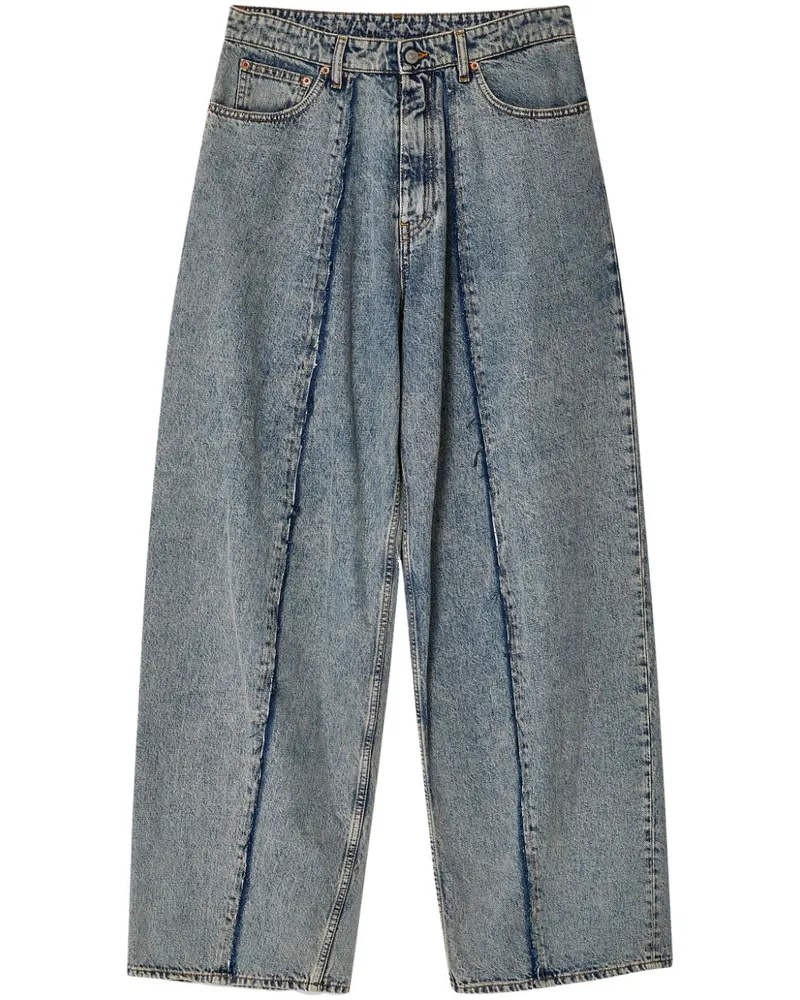Maison Margiela Jeans mit weitem Bein - Blau Blau