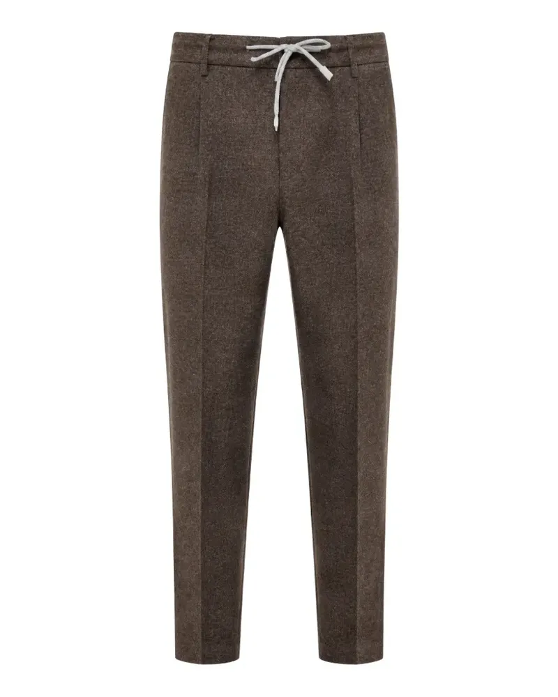 Eleventy Hose mit Kordelzug - Braun Braun
