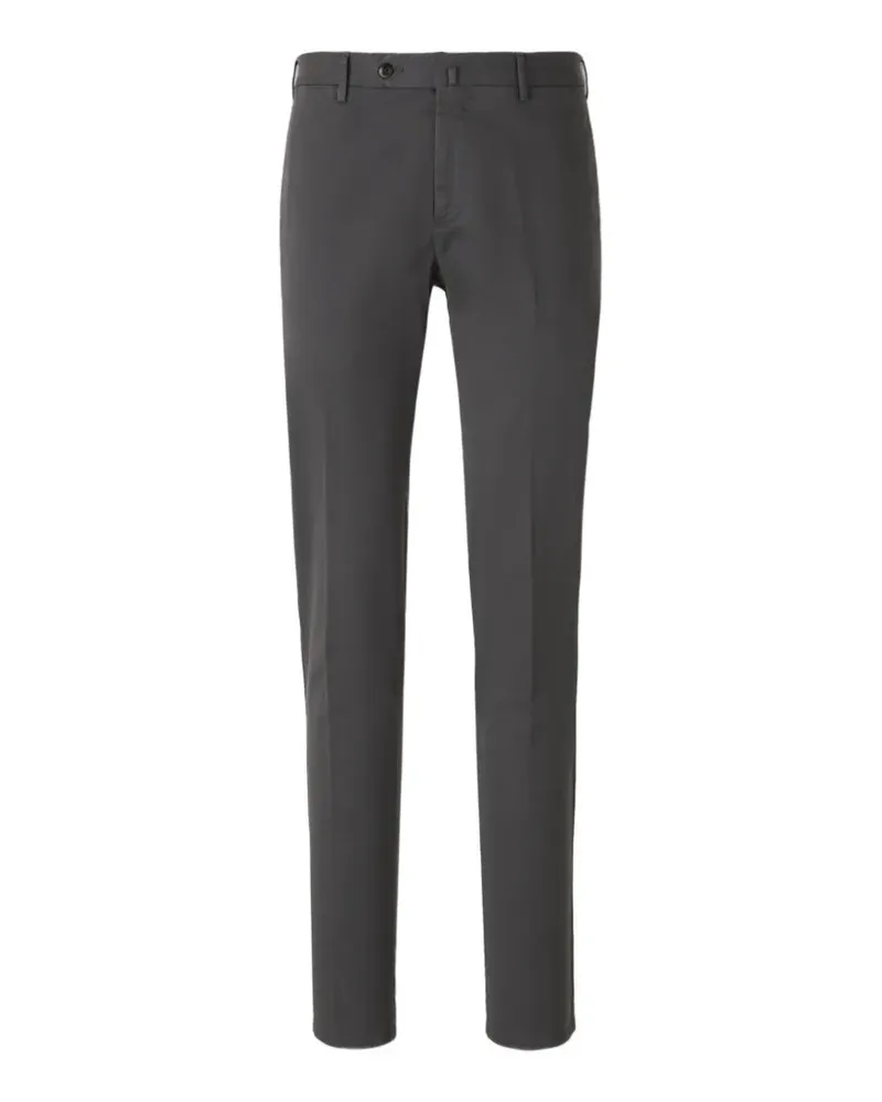 PT TORINO pressed-crease chino trousers - Grau Grau