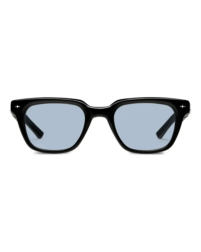 Gentle Monster Eckige Fata 01 (BL) Brille mit Sternverzierung - Schwarz Schwarz