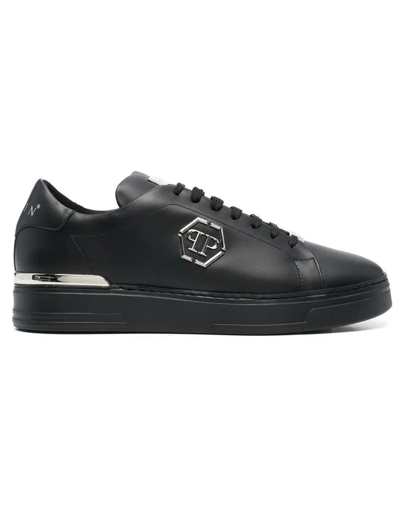 Philipp Plein Hexagon Sneakers - Schwarz Schwarz