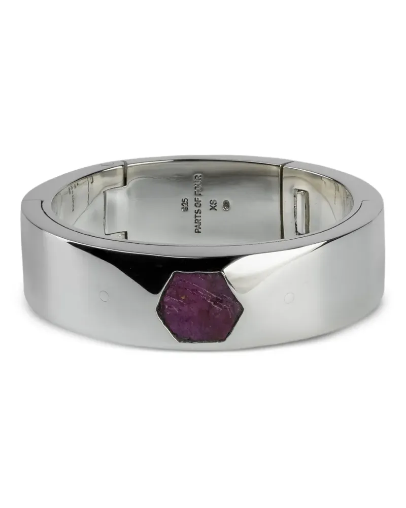 Parts Of Four Sistema Armreif - Silber Silber