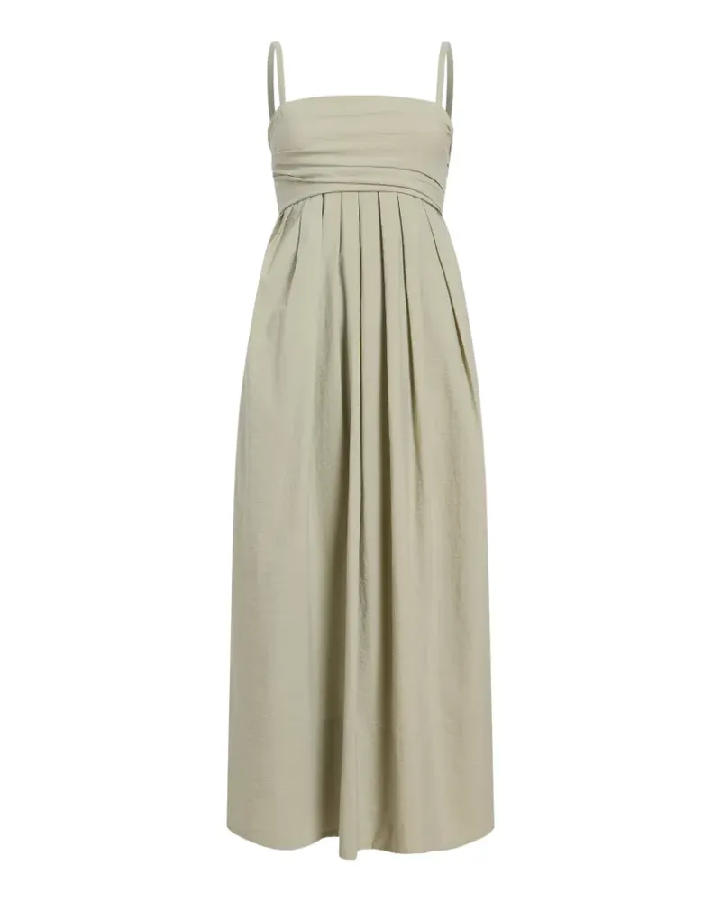 Proenza Schouler Claudine Midikleid - Grün Grün
