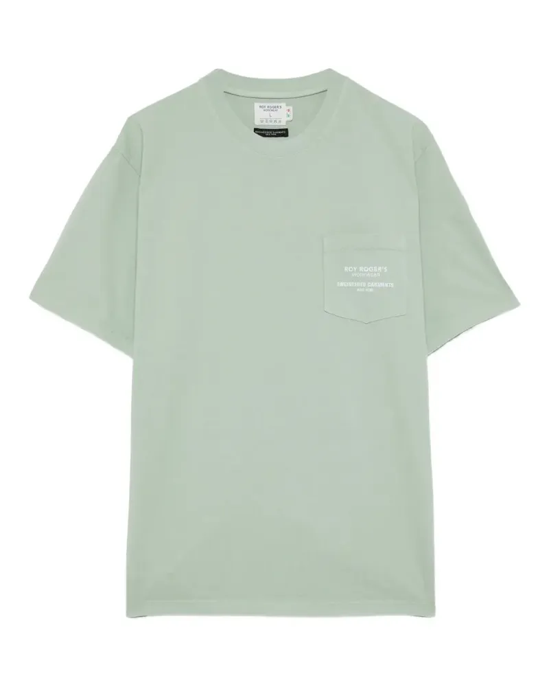 Engineered Garments chest-pocket T-shirt - Grün Grün