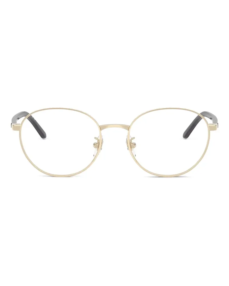 Ray Ban Brille mit rundem Gestell - Gold Gold