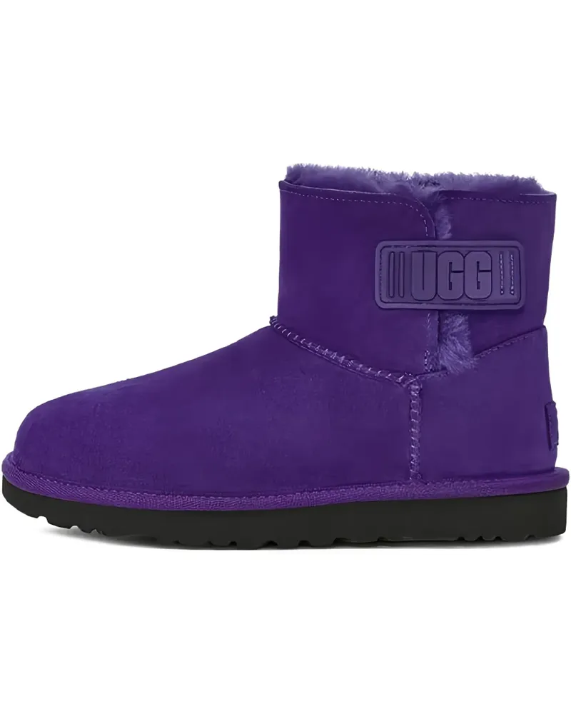 UGG Mini Bailey Logo Strap Purple Stiefeletten - Violett Violett