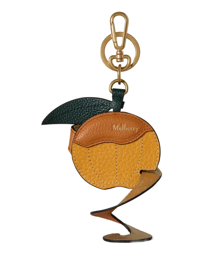 Mulberry peeling orange keyring - Gelb Gelb