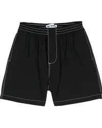 SUNNEI Shorts mit elastischem Bund Schwarz