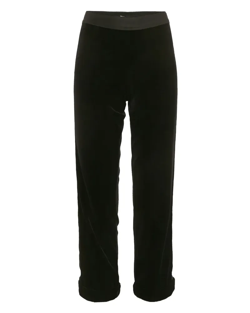 Bailey44 Leggings aus Samt mit Seitenstreifen - Schwarz Schwarz