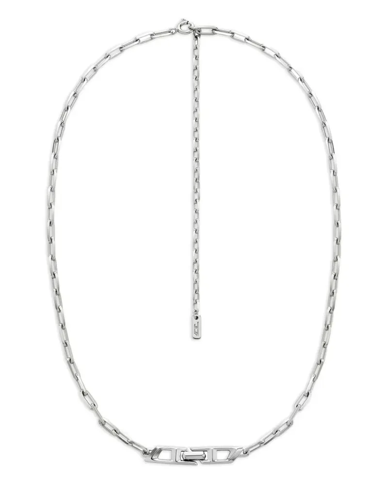 Diesel DL1364040 Halskette - Silber Silber