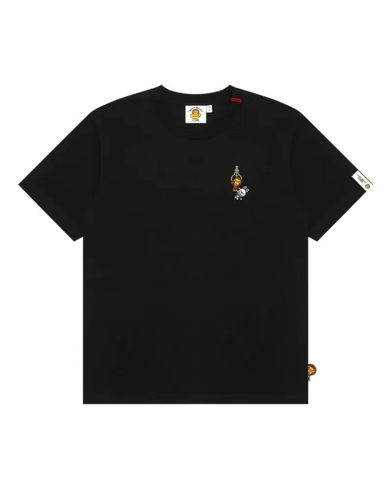 BAPE graphic-print T-shirt - Schwarz Schwarz