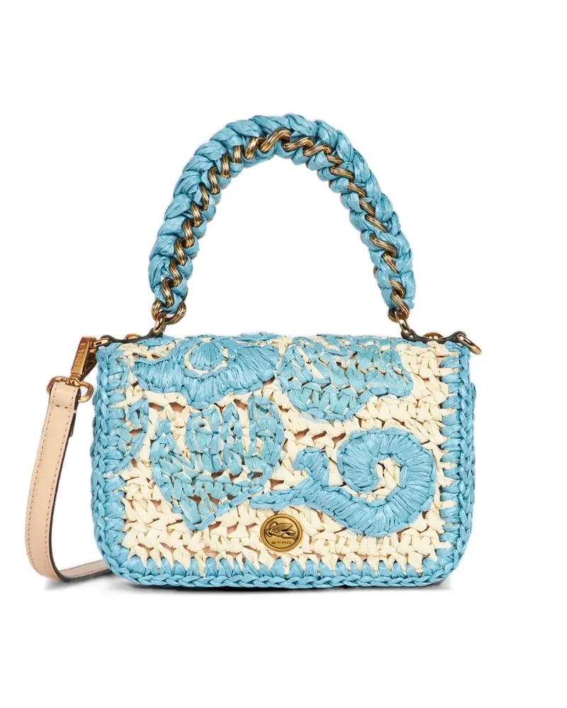 Etro Mini Handtasche - Blau Blau