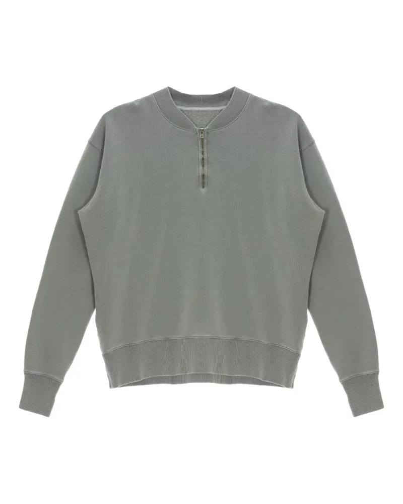 Maison Margiela Sweatshirt mit Reißverschluss - Grau Grau