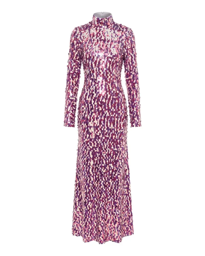 Simon Miller Sculpty Maxikleid mit Pailletten - Violett Violett