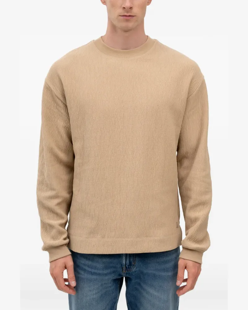 HUGO BOSS crew-neck sweatshirt - Nude Nude