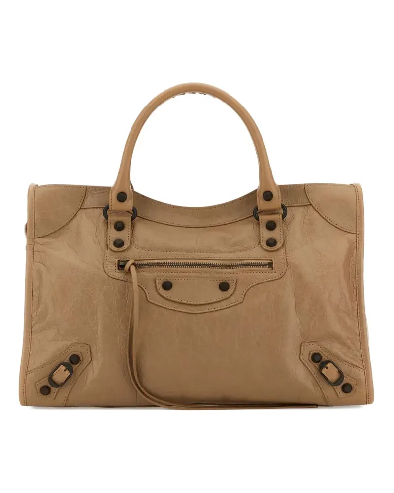 Balenciaga Le City Tote Bag - Nude Nude