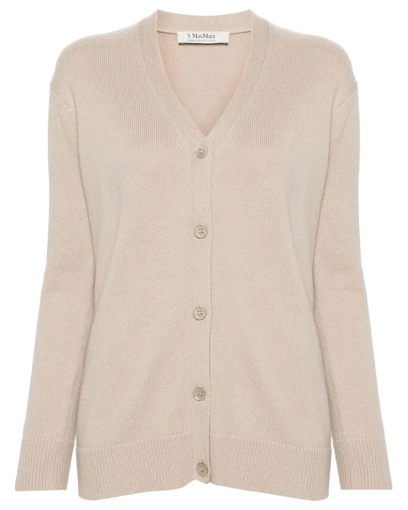 Max Mara Max Mara Cardigan mit Knöpfen - Nude Nude