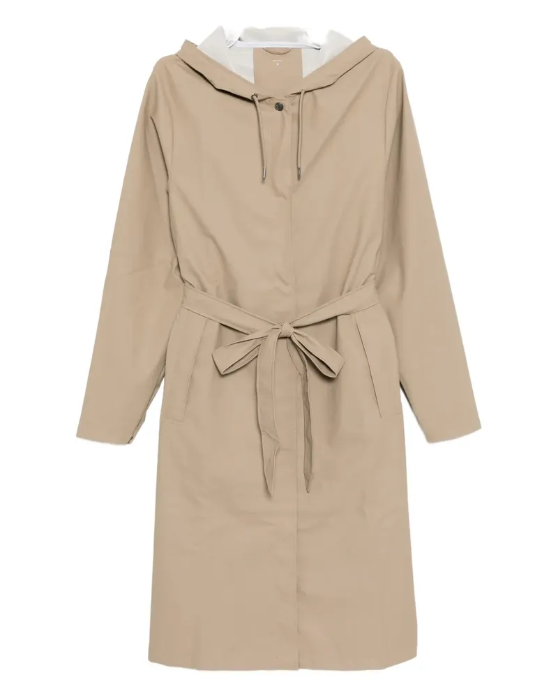 RAINS W3 Mantel - Nude Nude