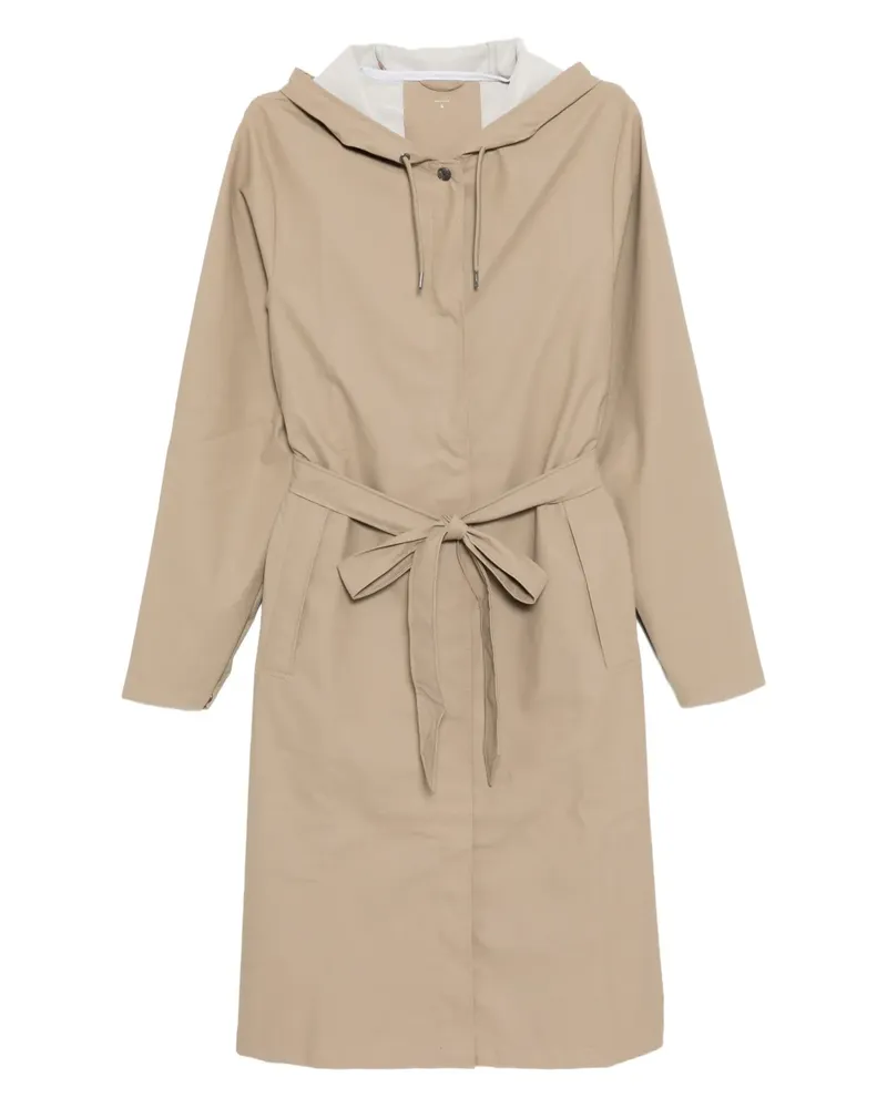 RAINS W3 Mantel - Nude Nude