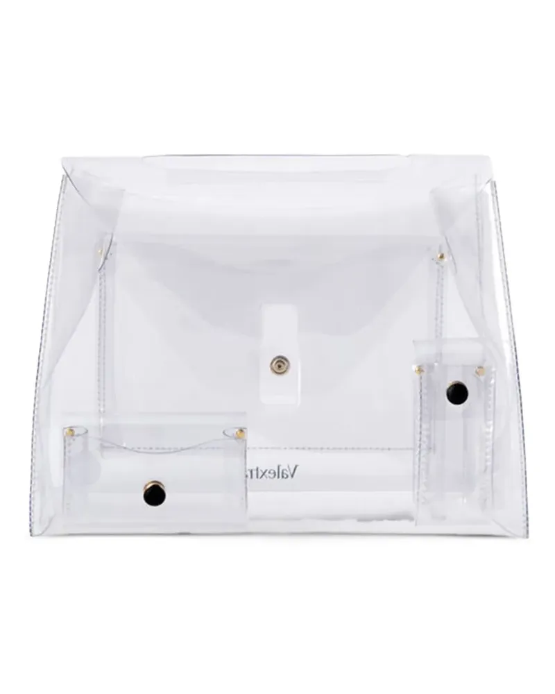 Valextra Mini Iside Regenmantel - Schwarz Schwarz