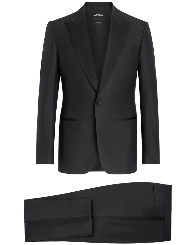 Ermenegildo Zegna Trofeo 600 Anzug - Schwarz Schwarz