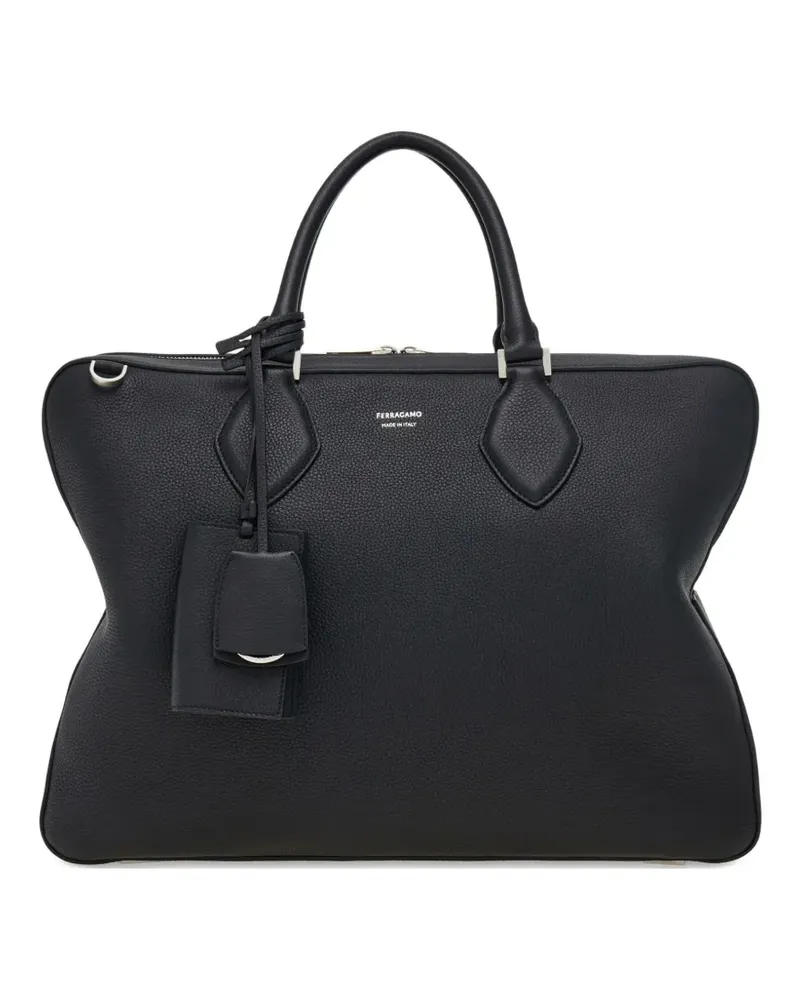 Ferragamo Tote Bag mit Reißverschluss - Schwarz Schwarz