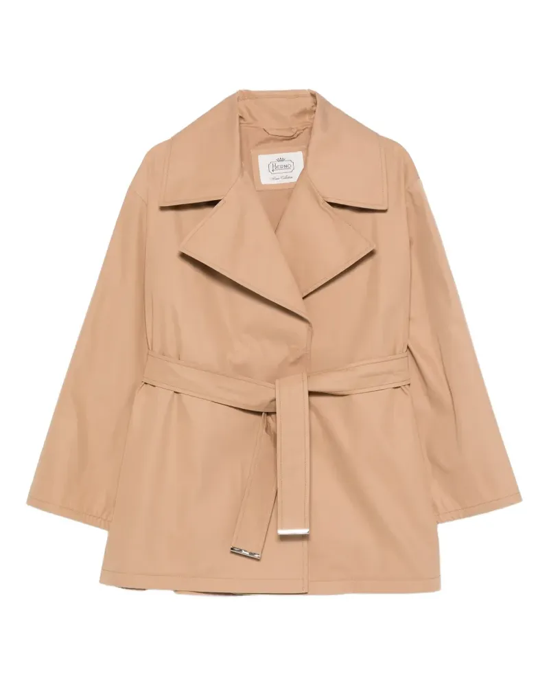 Herno Jacke mit Gürtel - Nude Nude