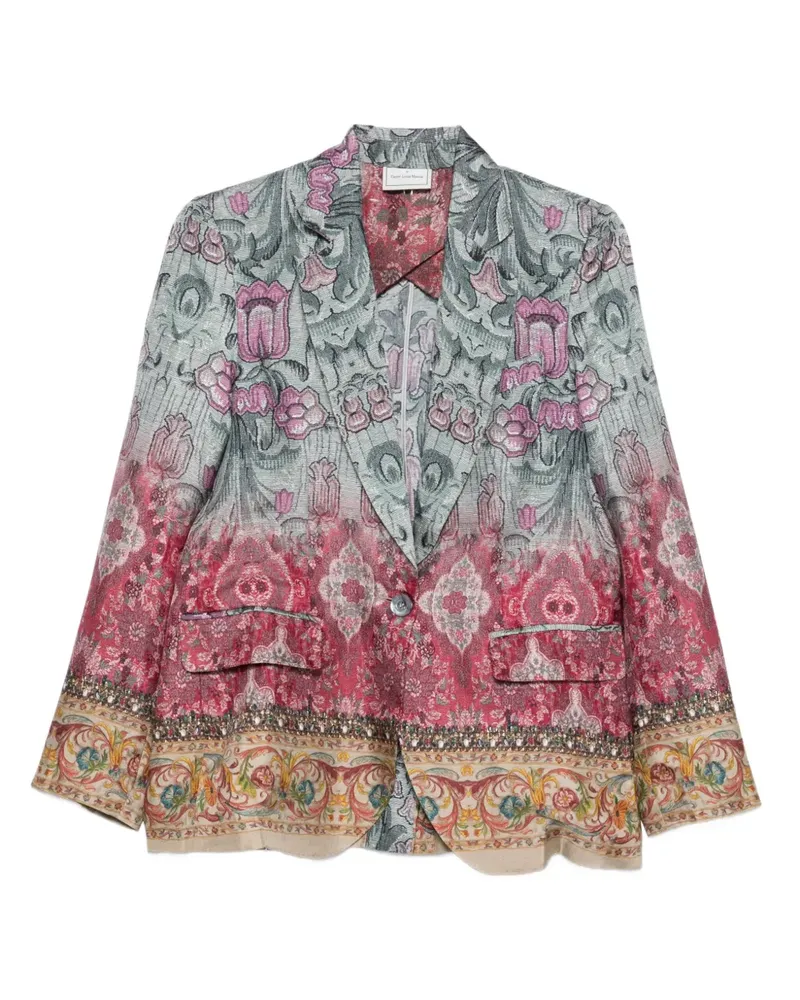 Pierre-Louis Mascia Jacke aus Seide - Blau Blau