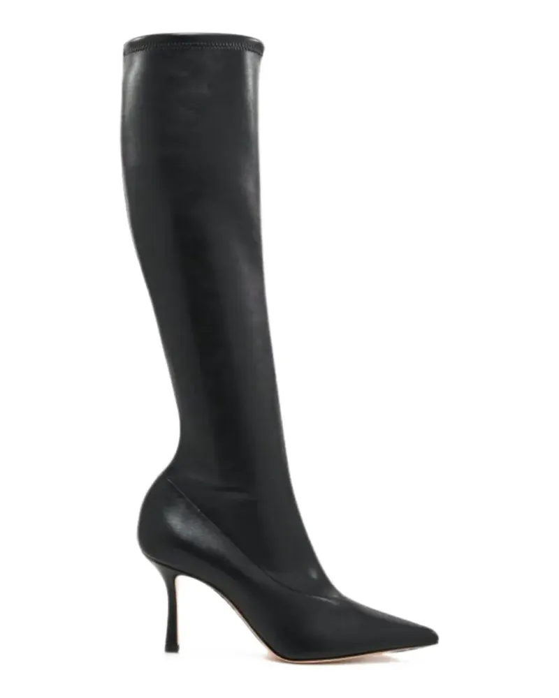 Casadei Kniehohe Nina Stiefel - Schwarz Schwarz