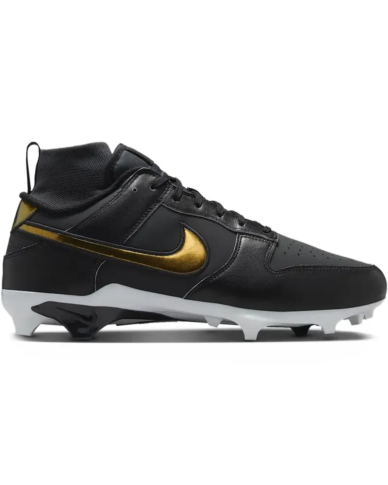 Nike Alpha Menace Dunk Cleats "Black/Off Noir" Sneakers - Schwarz Schwarz