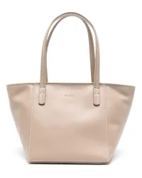 by FAR Bar Handtasche aus Leder Nude