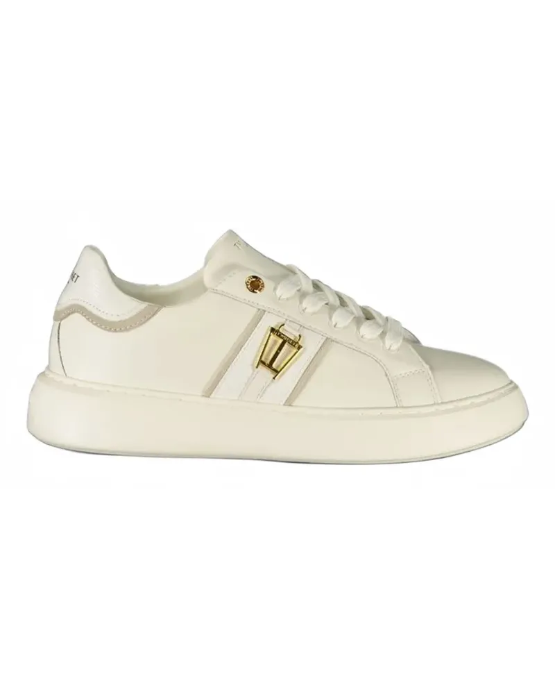 Twin-Set Sneakers mit Logo-Schild - Nude Nude