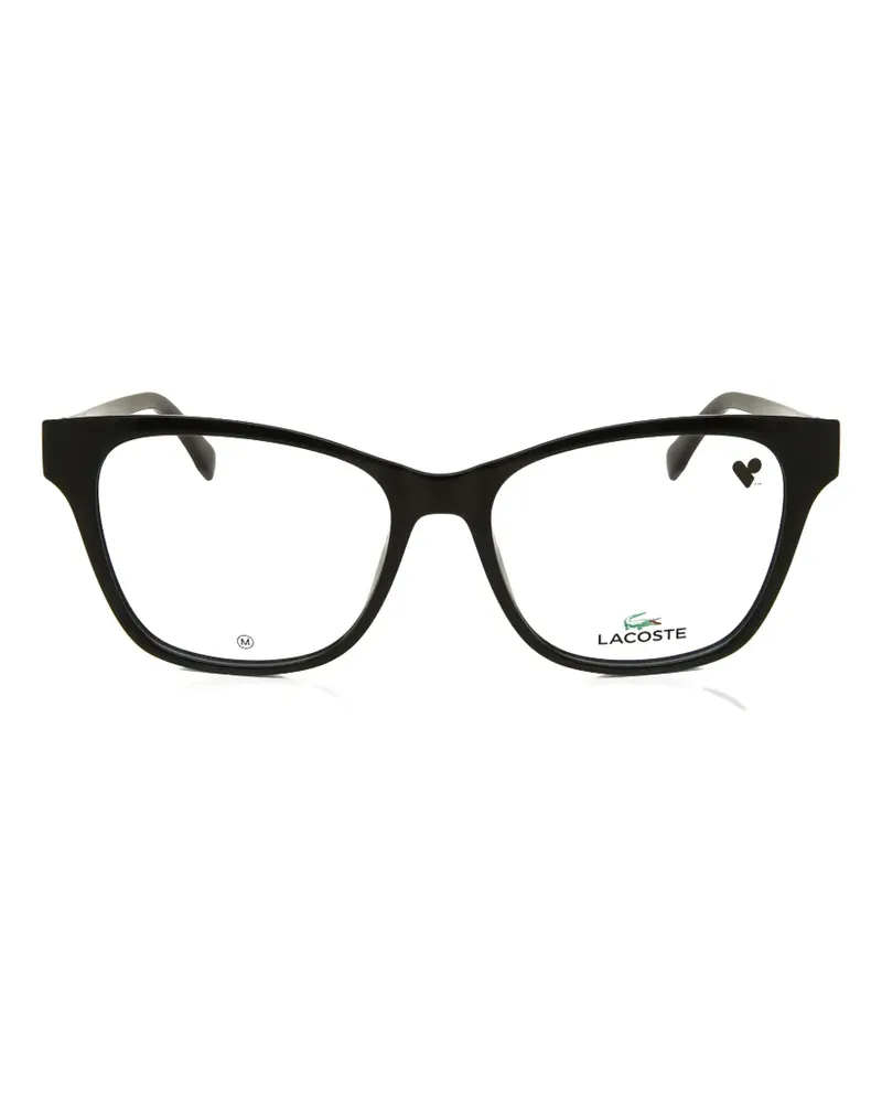 Lacoste square full-rim eyeglasses - Schwarz Schwarz