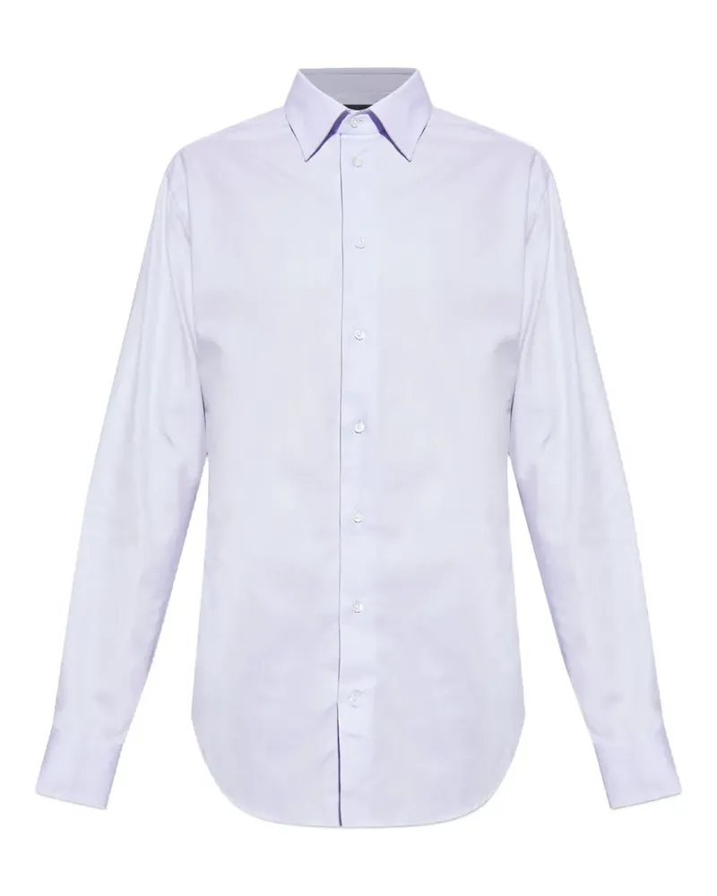 Emporio Armani Klassisches Hemd - Weiß Weiß