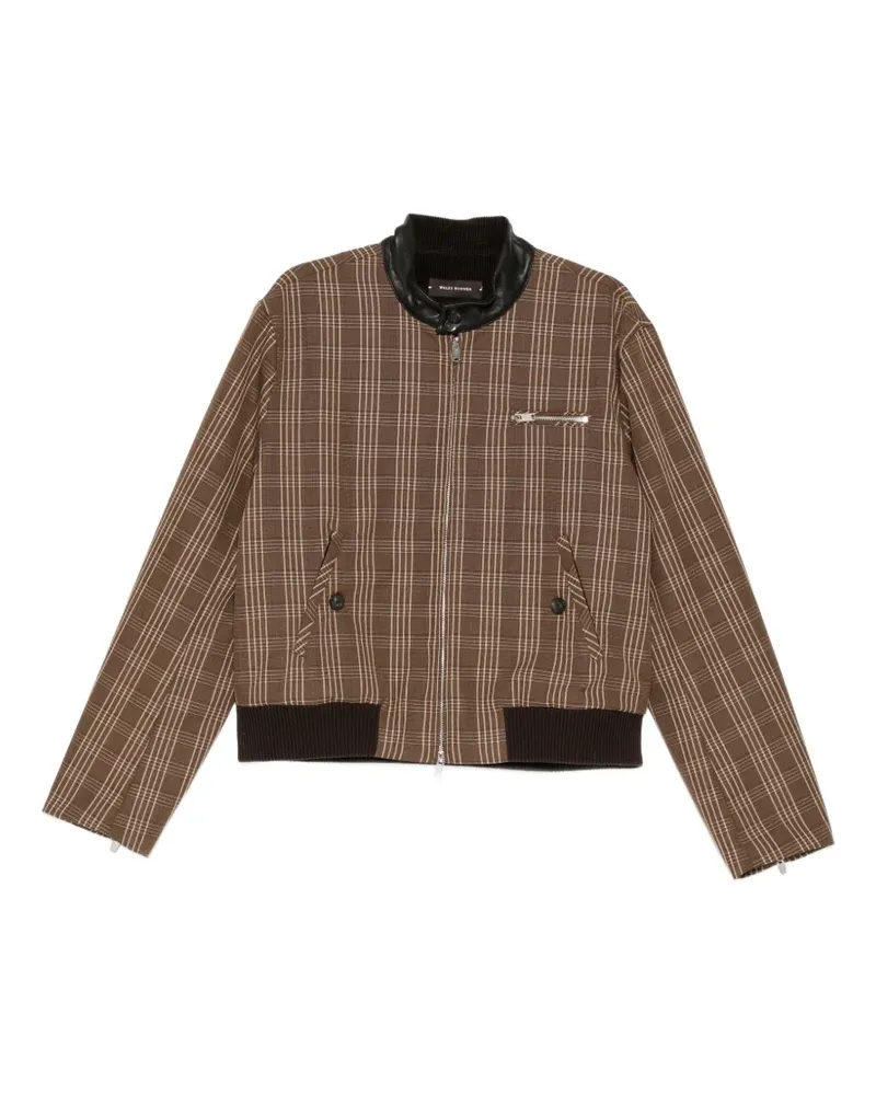 Wales Bonner Axis Jacke - Braun Braun
