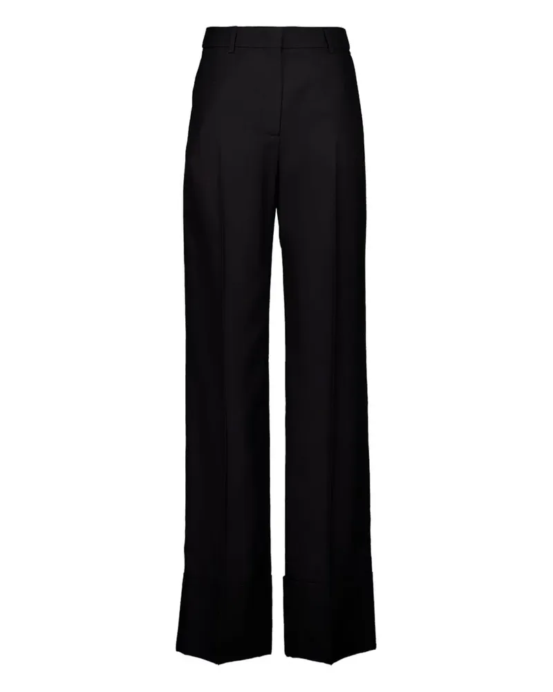Valentino Garavani Hose mit weitem Bein - Schwarz Schwarz