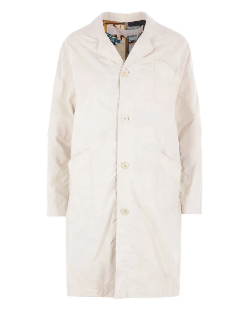 Comme des Garçons Trenchcoat mit fallendem Revers - Nude Nude