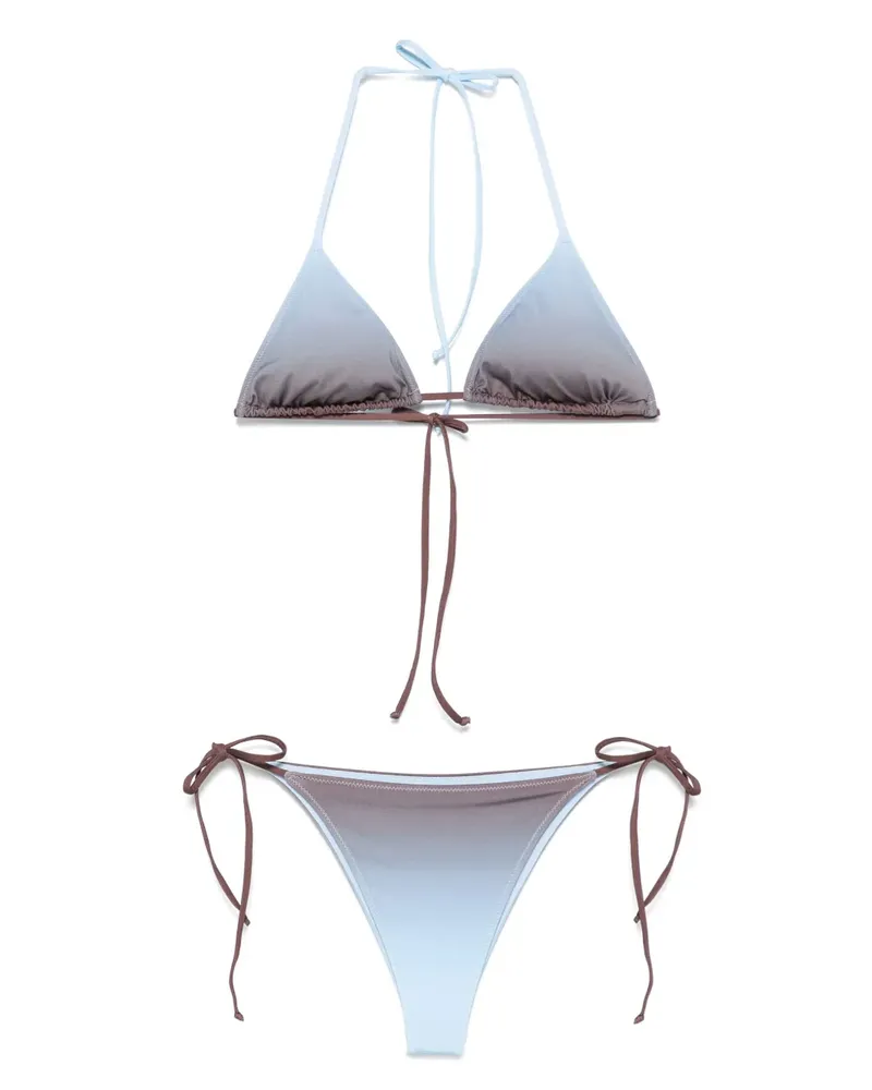 MC2 Saint Barth Ausgeblichener Bikini - Blau Blau