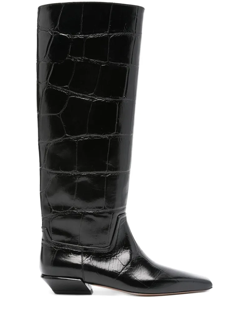 Paris Texas Klassische Stiefel - Schwarz Schwarz
