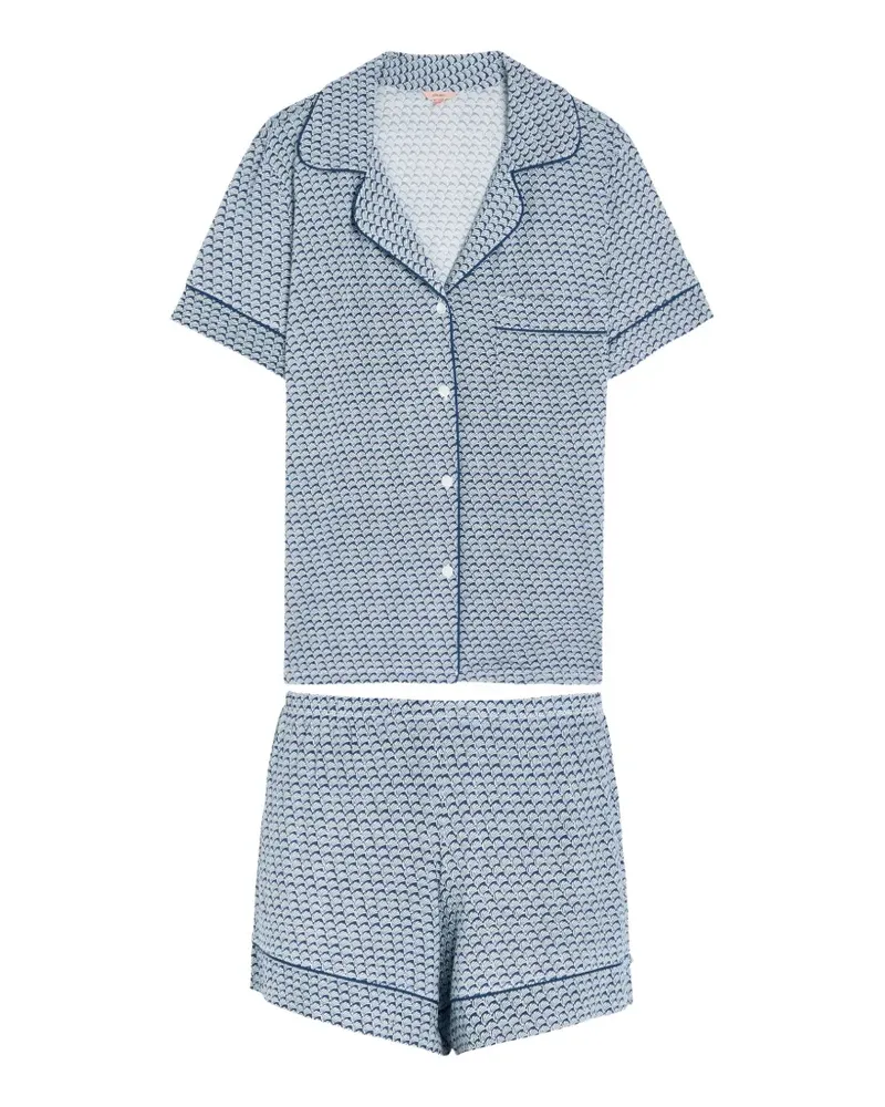 Eberjey Gisele pajama set - Blau Blau