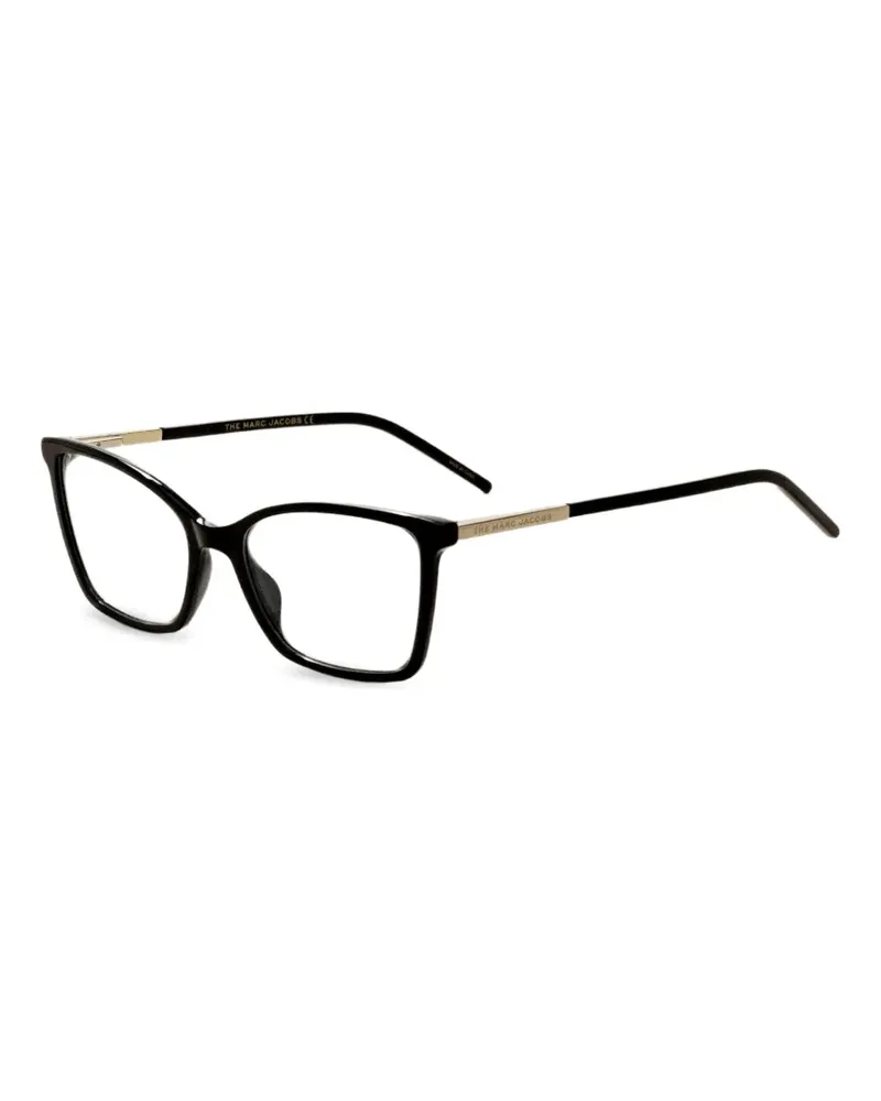Marc Jacobs Brille mit eckigem Gestell - Schwarz Schwarz