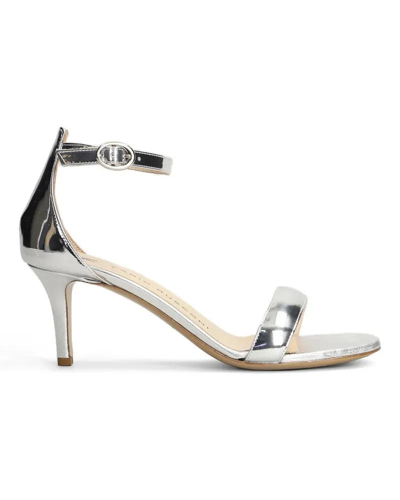 Fabio Rusconi metallic ankle-strap sandals - Silber Silber